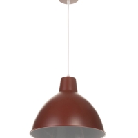 Светильник Richard 1х40Вт Е27 пр-1м бордовый 32,5х32,5х27см