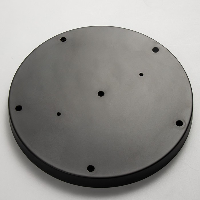 Основание для светильника "Круг-5" черный 29,5х29,5х2,5см