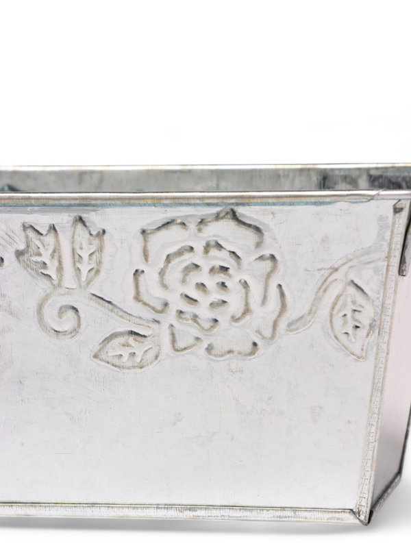 Кашпо с деревянными ручками "Бонсай Альва" 16х8х8см