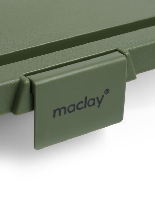 Корзина - столик Maclay 2 в 1, складная, 47 х 28,5 х 23,5 см, стол 45 х 28 х 16 см, зелёная