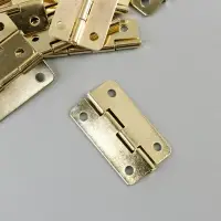 Петля для шкатулки с закругленными углами набор 30 шт 1,6х3 см