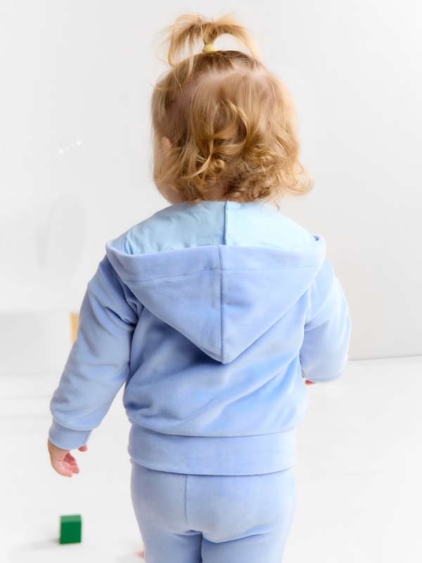 Толстовка Крошка Я Plushy, р. 80-86, голубой Толстовка Крошка Я Plushy, р. 80-86, голубой