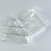 Коробка под 3 эклера из PVC, 15 х 15 х 5 см