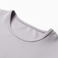 Костюм женский MINAKU (топ,велосипедки), цвет светло-серый, р-р 48 Костюм женский MINAKU (топ,велосипедки), цвет светло-серый, р-р 48