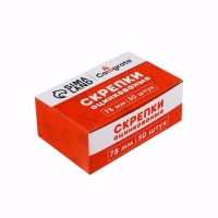 Скрепки 78мм оцинкованые в картонной коробке 50 штук Скрепки 78мм оцинкованые в картонной коробке 50 штук