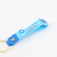 Брелок "Стич в очках", 8 см