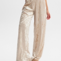 Брюки домашние KAFTAN Velvet 40-42, бежевый
