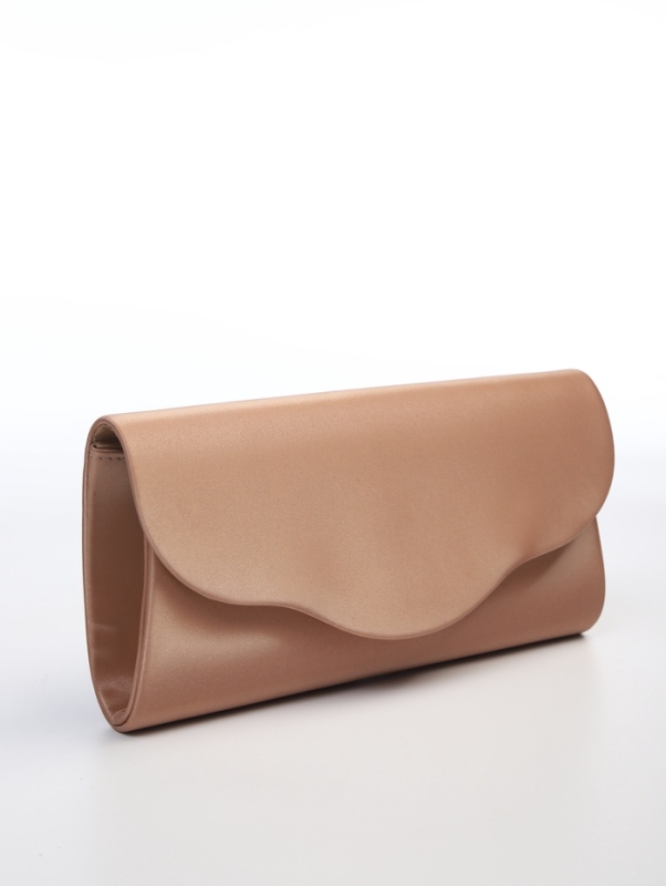 Сумка женская на магните, цвет бронзовый