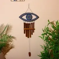 Музыка ветра "Око" бамбук 40х5х110 см