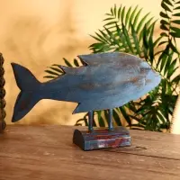 Сувенир "Рыба" албезия 40х9х22 см