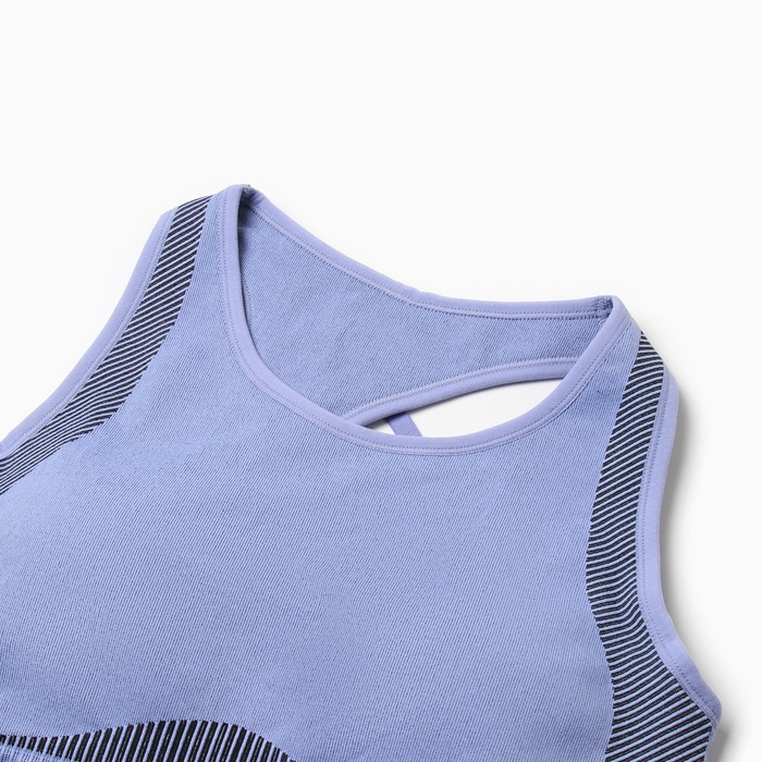 Топ MINAKU: SPORTLY, цвет фиолетовый р-р S