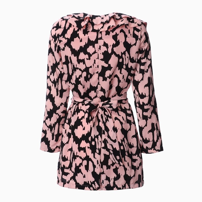 Платье женское с воланом MIST, размер 48, розовый Платье женское с воланом MIST, размер 48, розовый