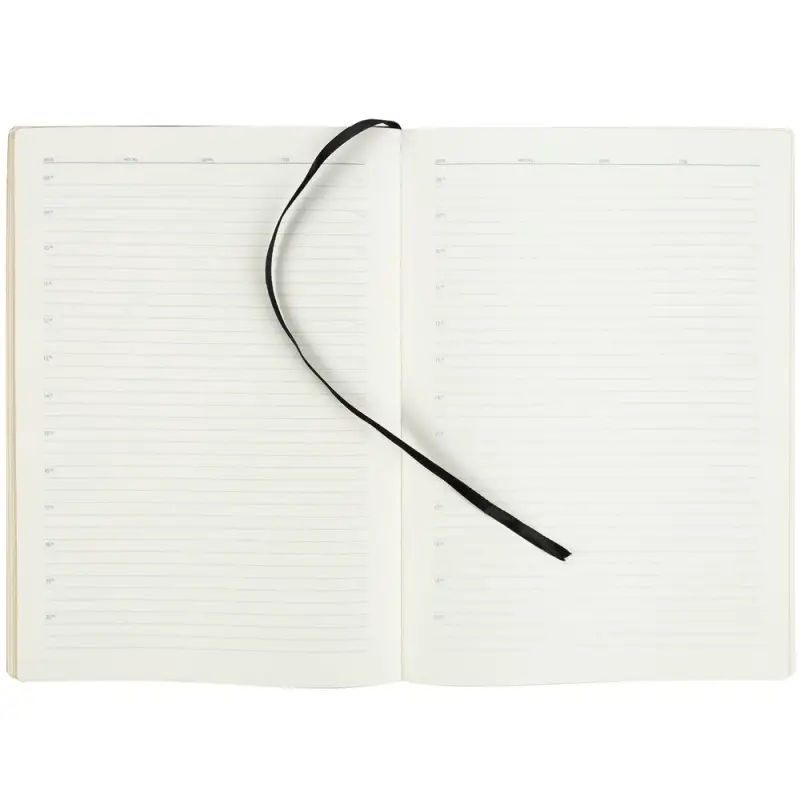 Ежедневник Grand Nebraska на заказ, недатированный, черный