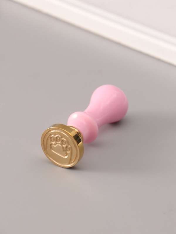 Сургучный набор "Лапка котика" печать, ручка, сургуч 12,5х10х3,6 см