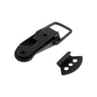 Замок-защелка на ящик, 5,5 см, железный, цвет черный, с проушиной, 4 шт TMP Замок-защелка на ящик, 5,5 см, железный, цвет черный, с проушиной, 4 шт TMP