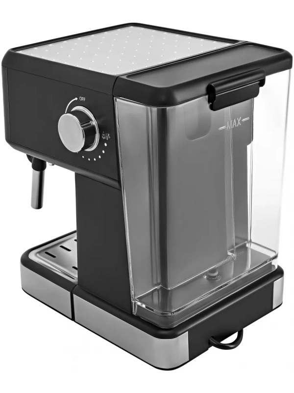 Кофеварка рожковая HEM-4204 1000Вт черный