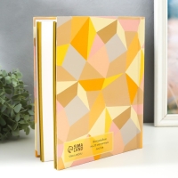 Фотоальбом магнитный 20 листов "Счастливые воспоминания" крафт 29х24х2 см