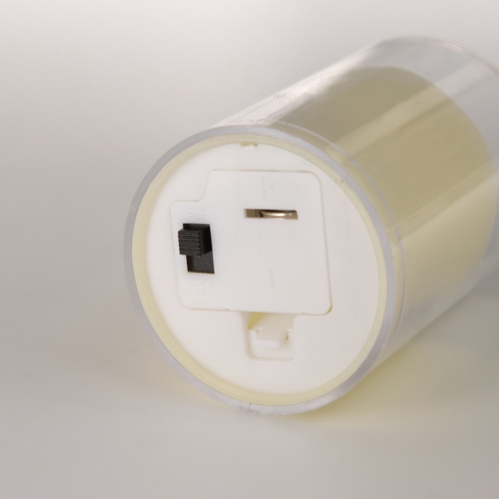 Светодиодная свеча в подсвечнике RISALUX «Талая», ночник LED, 0.3 Вт, 4×4×6 см Светодиодная свеча в подсвечнике RISALUX «Талая», ночник LED, 0.3 Вт, 4×4×6 см