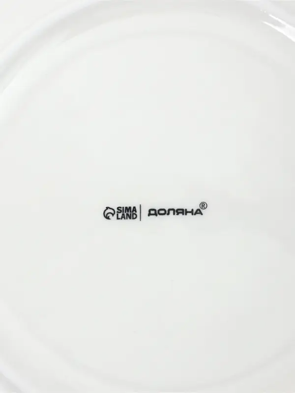Набор тарелок 4 шт обеденных "White Label" 22,5х22,5х2 см