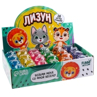 Лизун - слайм &laquo;Лев&raquo;, цвета МИКС
