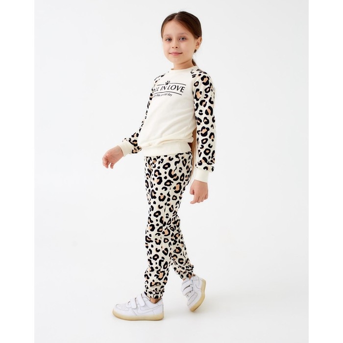 Свитшот для девочки KAFTAN "Trendy", размер 32 (110-116)