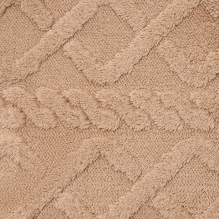 Коврик для ванной Этель "Узор", цв. бежевый, 40х60 см