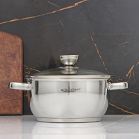 Кастрюля &laquo;Антея&raquo;, 3 л, d=20 см, капсульное дно, индукция