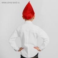 Пилотка пионерская, красная Пилотка пионерская, красная