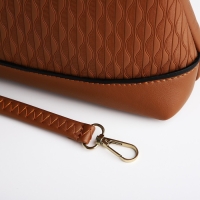 Сумка кросс-боди на молнии, цвет коричневый Сумка кросс-боди на молнии, цвет коричневый