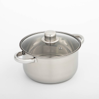 Кастрюля с крышкой из нержавеющей стали Доляна «Классика», 3 л, d=20 см Кастрюля с крышкой из нержавеющей стали Доляна «Классика», 3 л, d=20 см