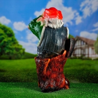 Садовая фигура "Баба Яга" 58х33см Садовая фигура "Баба Яга" 58х33см