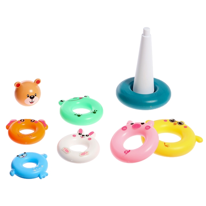 Развивающая игрушка &laquo;Пирамидка: Зверята&raquo;