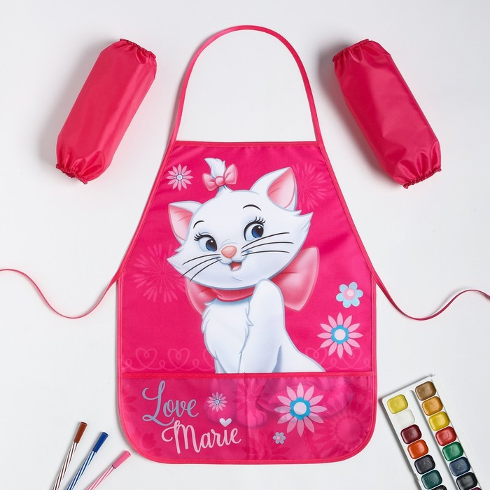 Фартук с нарукавниками детский «Мари», Коты Аристократы, 49 х 39 см Фартук с нарукавниками детский «Мари», Коты Аристократы, 49 х 39 см