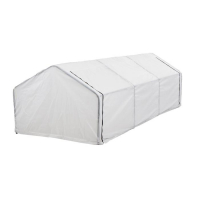 Мини-теплица, 3,7 &times; 1,4 &times; 1,15 м, стальной каркас d = 16 мм, спанбонд 60 г/м&sup2;