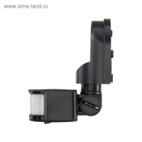 Датчик движения D&uuml;wi DD-01, 180&deg;, 1200Вт, 10-420 с, 5-12 м, 2500Лк, IP44 , настенный, черный