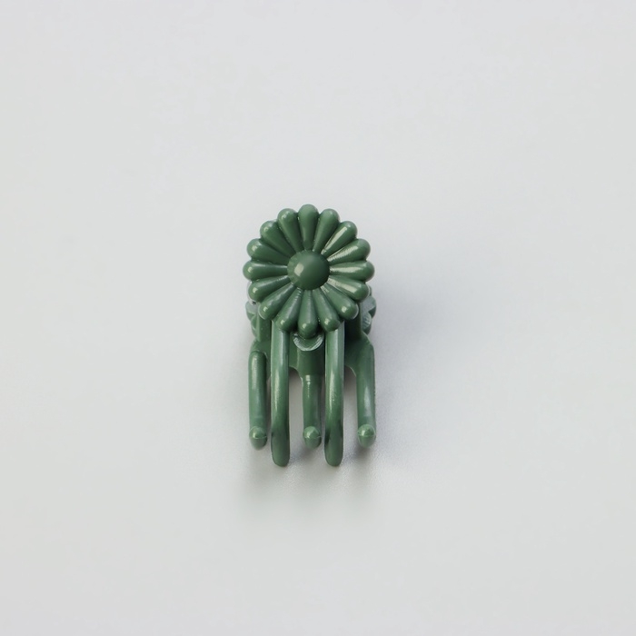 Клипса для растений &laquo;Цветы&raquo;, набор 10 шт., коричневая