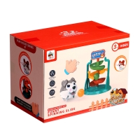 Пирамидка с итерактивным щенком &laquo;Догони шарик&raquo;, реагирует на звук