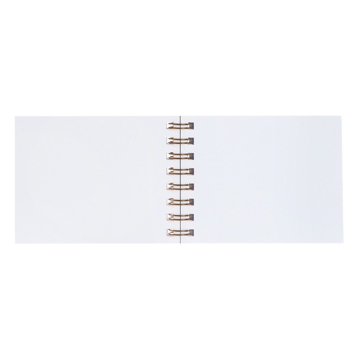 Скетчбук А6, 80 листов на гребне по короткой стороне "Мрамор", твёрдая обложка, блок 100 г/м&sup2;