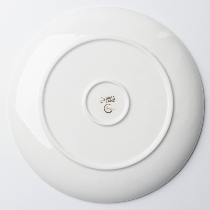 Блюдо керамическое для подачи «Артишоки», белая, 27 см, цвет белый Блюдо керамическое для подачи «Артишоки», белая, 27 см, цвет белый