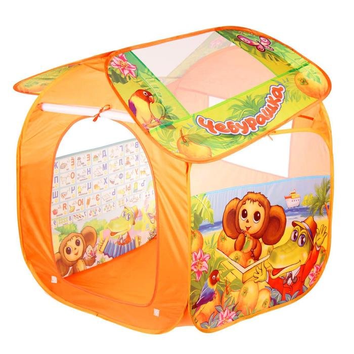 Игровая палатка «Чебурашка с азбукой», в сумке Игровая палатка «Чебурашка с азбукой», в сумке