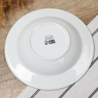 Глубокая тарелка керамическая &laquo;С любовью&raquo;, 22.4 см, 300 мл