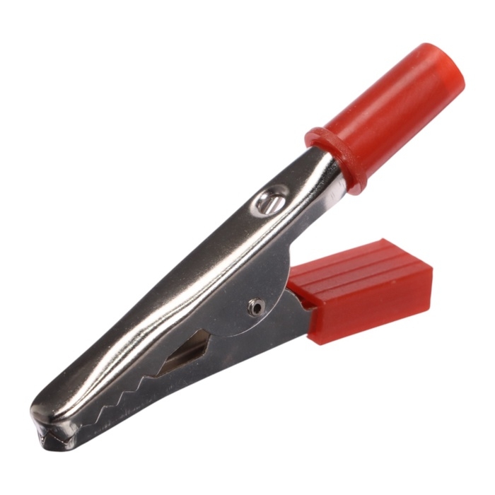 Зажим Зажим "крокодил" "ГЛАВДОР" 50 мм, 20 А, набор 4 шт