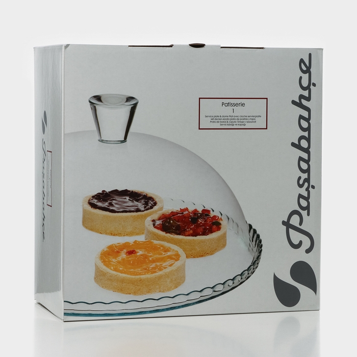 Подставка для торта стеклянная с крышкой Patisserie, d=32,2 см Подставка для торта стеклянная с крышкой Patisserie, d=32,2 см