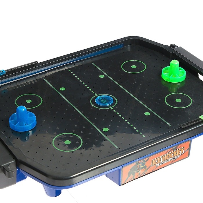 Аэрохоккей &laquo;Кибердуэль&raquo;, работает от батареек, 2-4 игрока, 4+