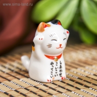 Сувенир керамика "Манэки-нэко" МИКС 4х4,3х2,5 см Сувенир керамика "Манэки-нэко" МИКС 4х4,3х2,5 см