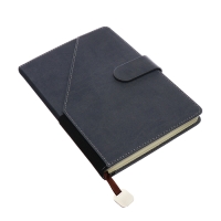 Ежедневник недатированный А5, 140л, клетка, к/зам, с ручкой, в подар. короб., Серый Ежедневник недатированный А5, 140л, клетка, к/зам, с ручкой, в подар. короб., Серый