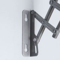 Сушилка для белья настенная, 90 см, серая