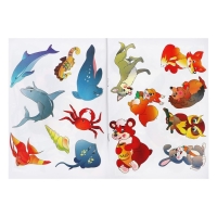 Набор трафарет-раскраска Calligrata, 6 штук (транспорт, инструменты, космос, морские обитатели, животные Африки, листья), для мальчиков Набор трафарет-раскраска Calligrata, 6 штук (транспорт, инструменты, космос, морские обитатели, животные Африки, листья), для мальчиков