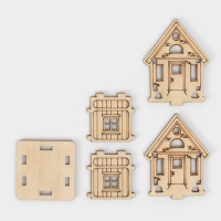 Подставка под зубочистки Доляна &laquo;Домик&raquo;, 5&times;5&times;7 см