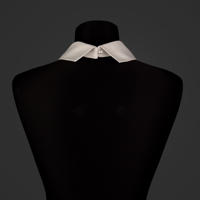 Воротник съёмный, 43 &times; 5 см, цвет айвори